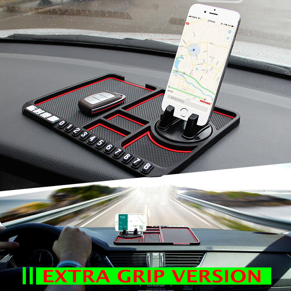 Car Multifunctional Non Slip Mat Anti-Slip Phone Holder Pad Dashboard Universal