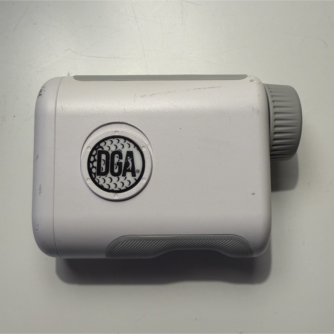 DGA Golf Laser Rangefinder Class 1 Laser Product White/Gray Plastic