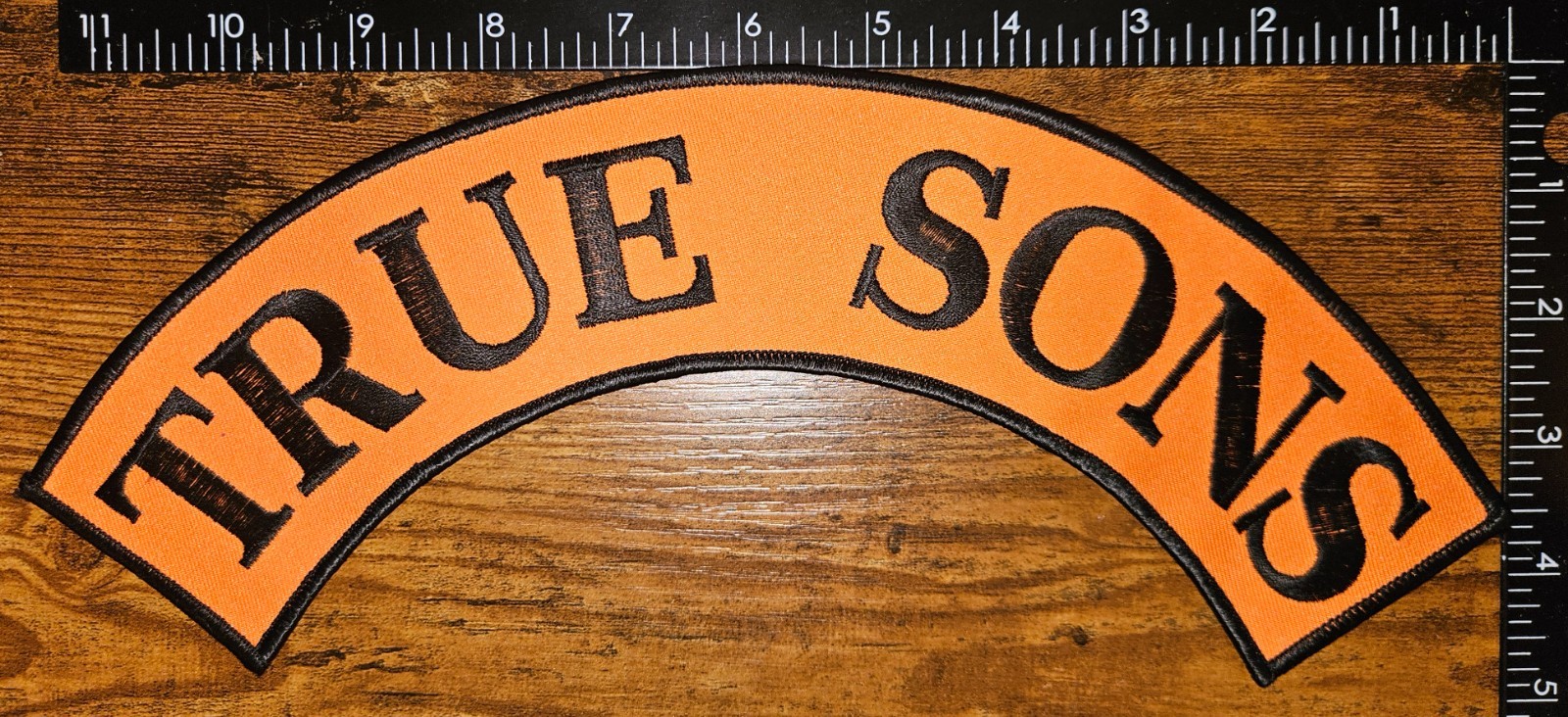 True Sons Motorcycle Club Large Motorcycle Jacket Patch