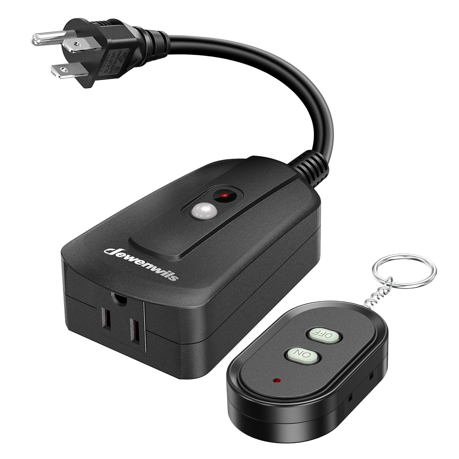 DEWENWILS Remote Control Outlet Wireless Remote Controlled Light Switch Plug
