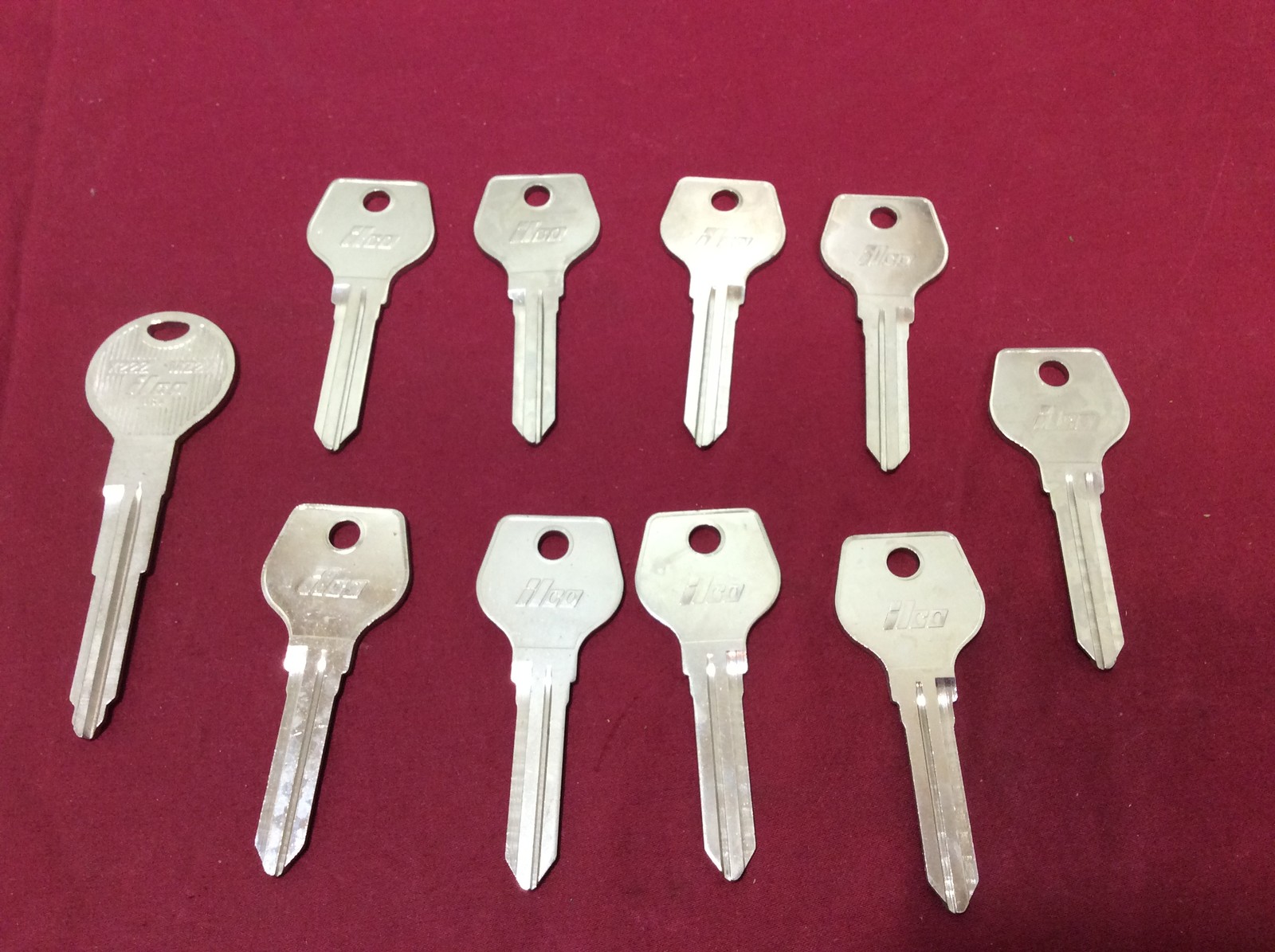 Mazda by Ilco X26, X27 & X222 Key Blanks, Set of 10-Locksmith