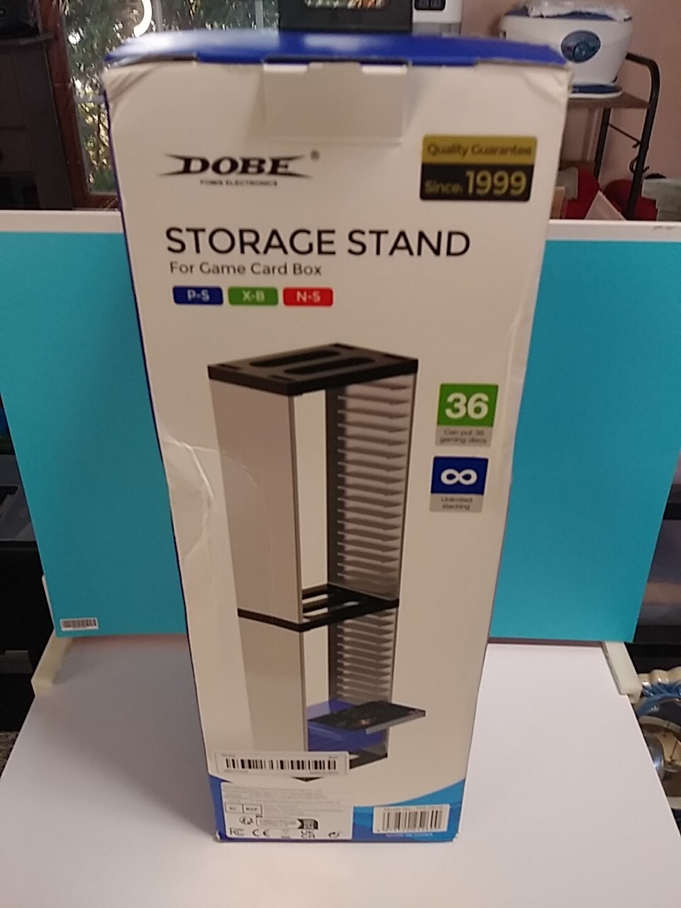 Dobie Formless Electronics Storage Stand For Game Card Box PS Xbox NES