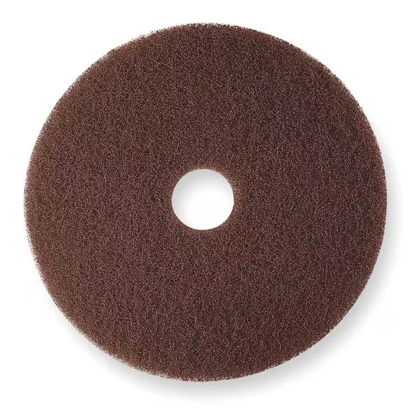 3m Stripping Pad,19 In,Brown,PK5 7100 3m 7100 19" 0048011084478 Nylon/Polyester