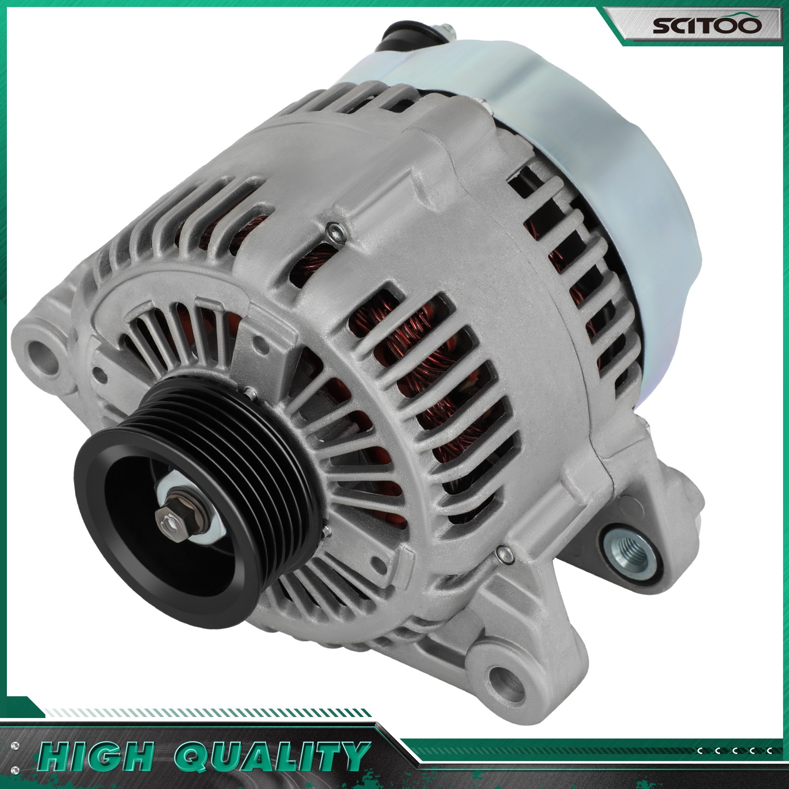 Alternator for Hyundai Veracruz 2007-2012 3.8L 130 Amp 11191N 11193 021319153
