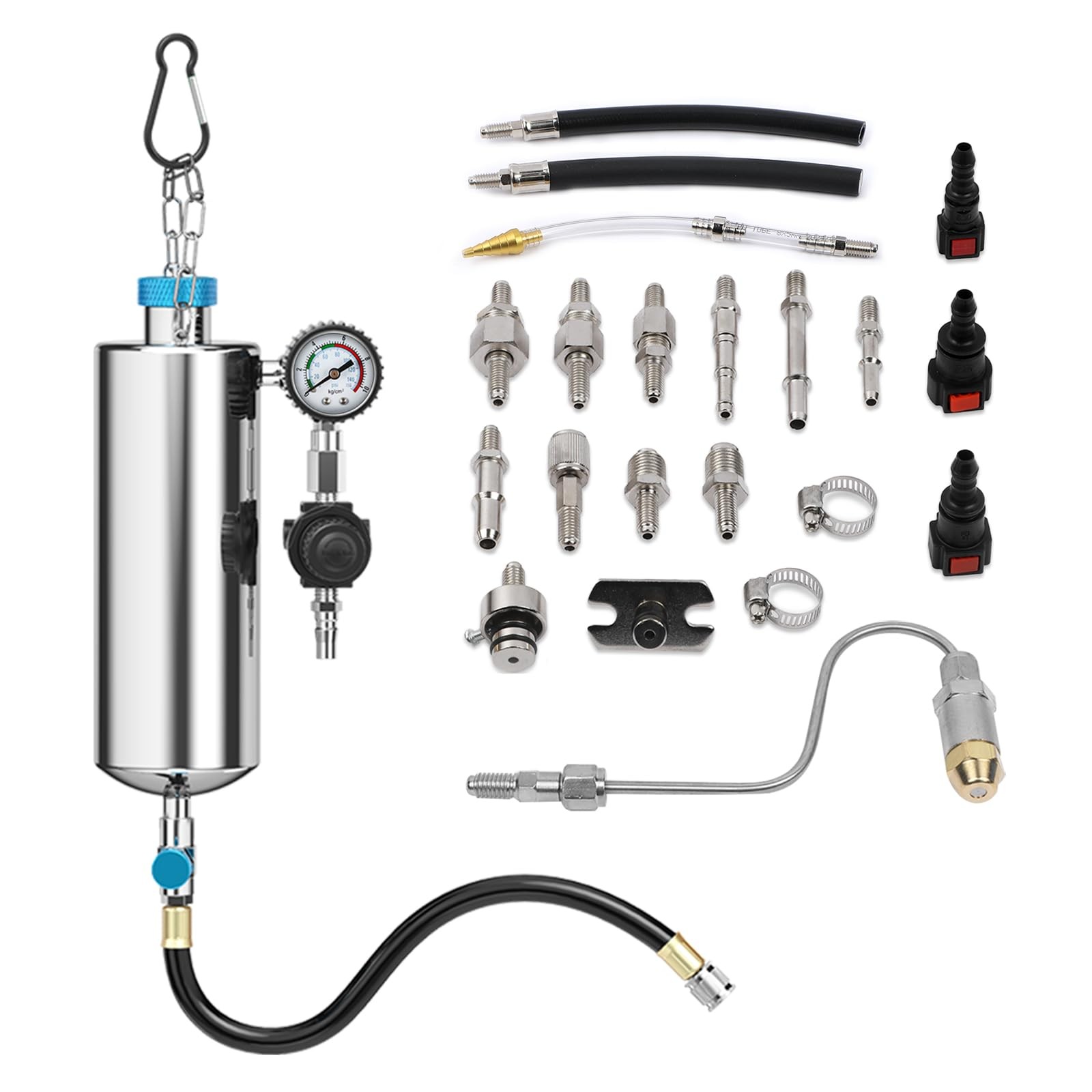 Fuel Injector Cleaner Tool Kit, Non-Dismantle System 1000ML...