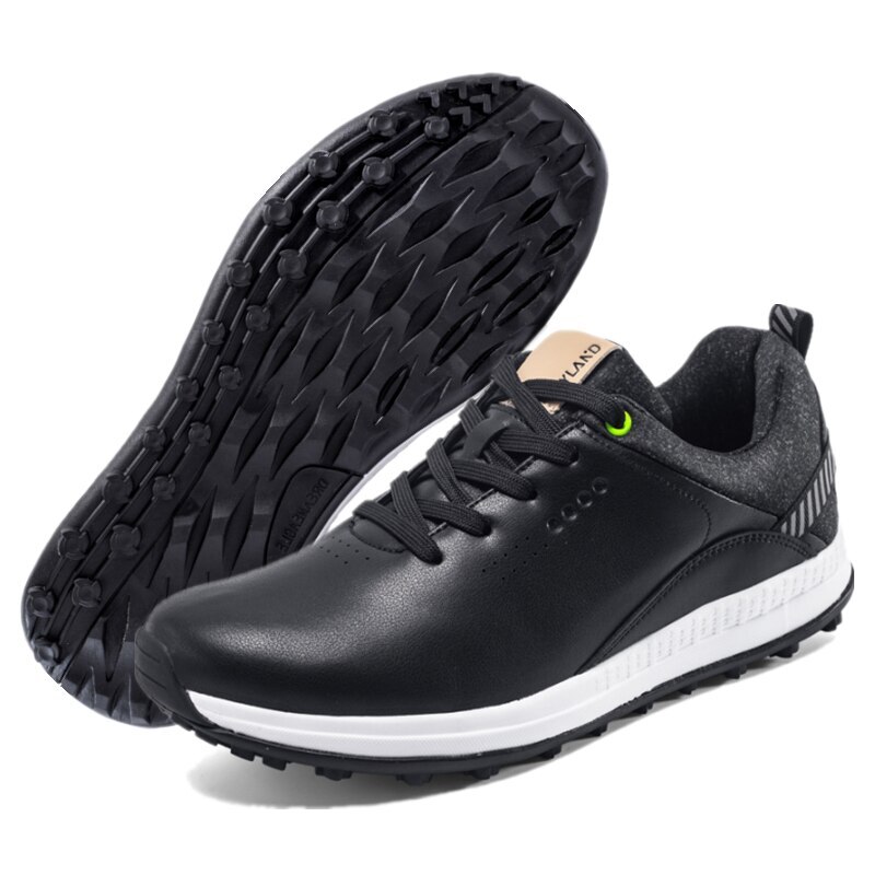 Waterproof Men's Golf Shoes Professional Golf Spikes Shoes Non-Slip Sneakers