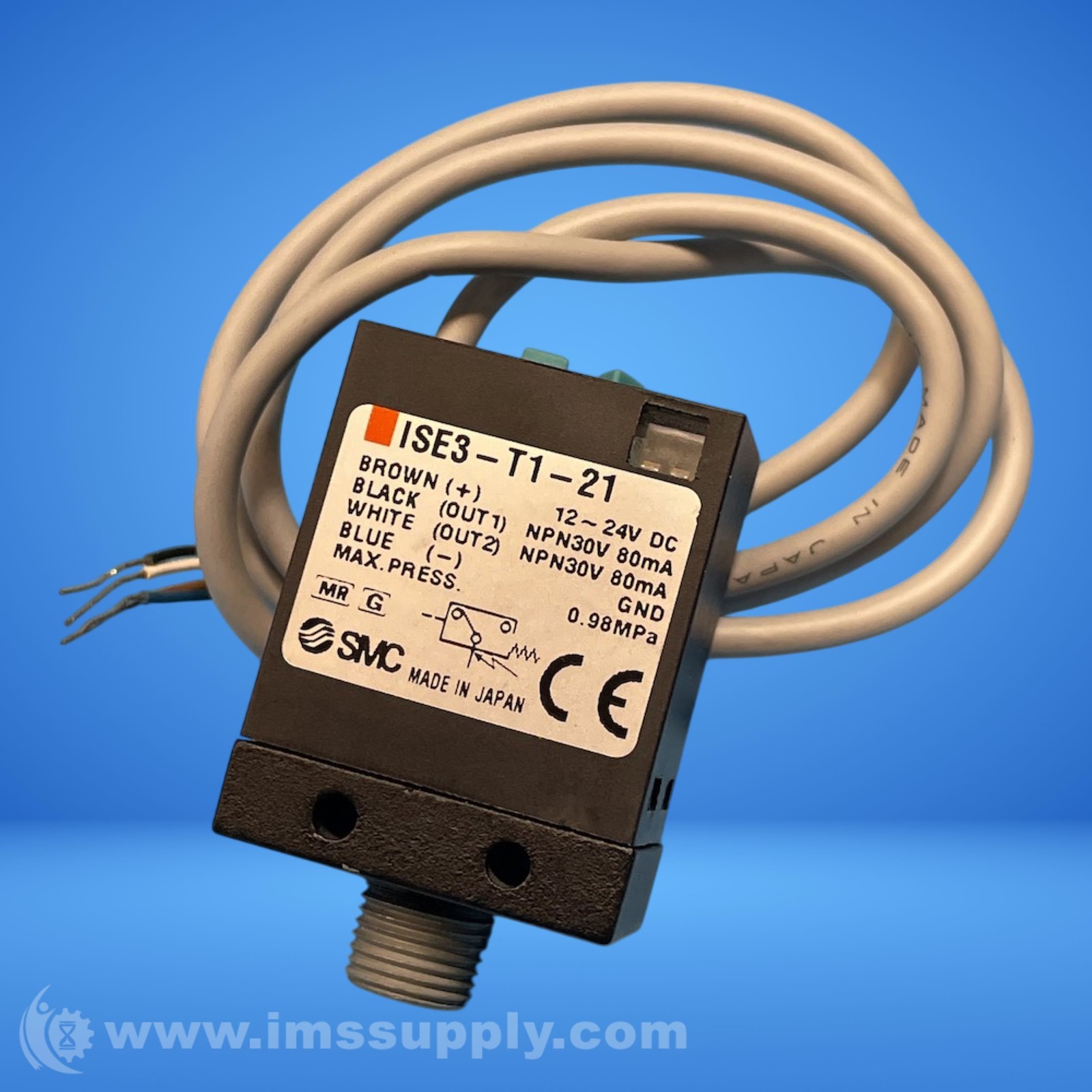 SMC ISE3-T1-21 NPN Pressure Switch FNIP