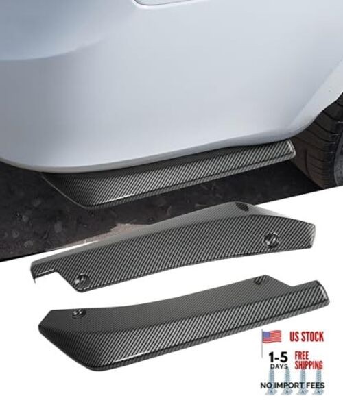 Spoilers for Cars,Car Accessories Rear Bumper Lip,Body Kit for Carbon fiber