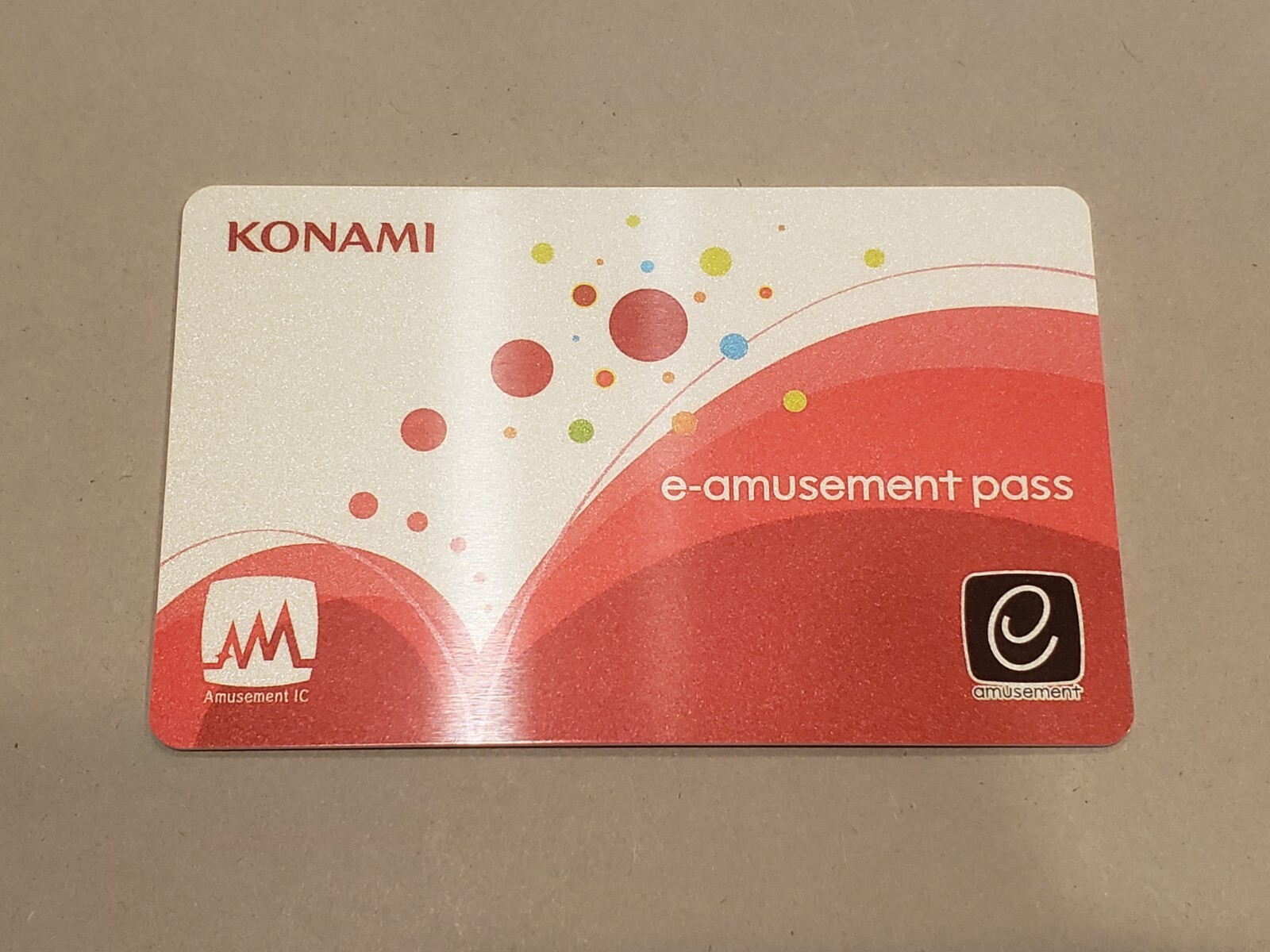 (US Ship!) New Unused Konami e-AMUSEMENT eamusement Amusement IC pass card