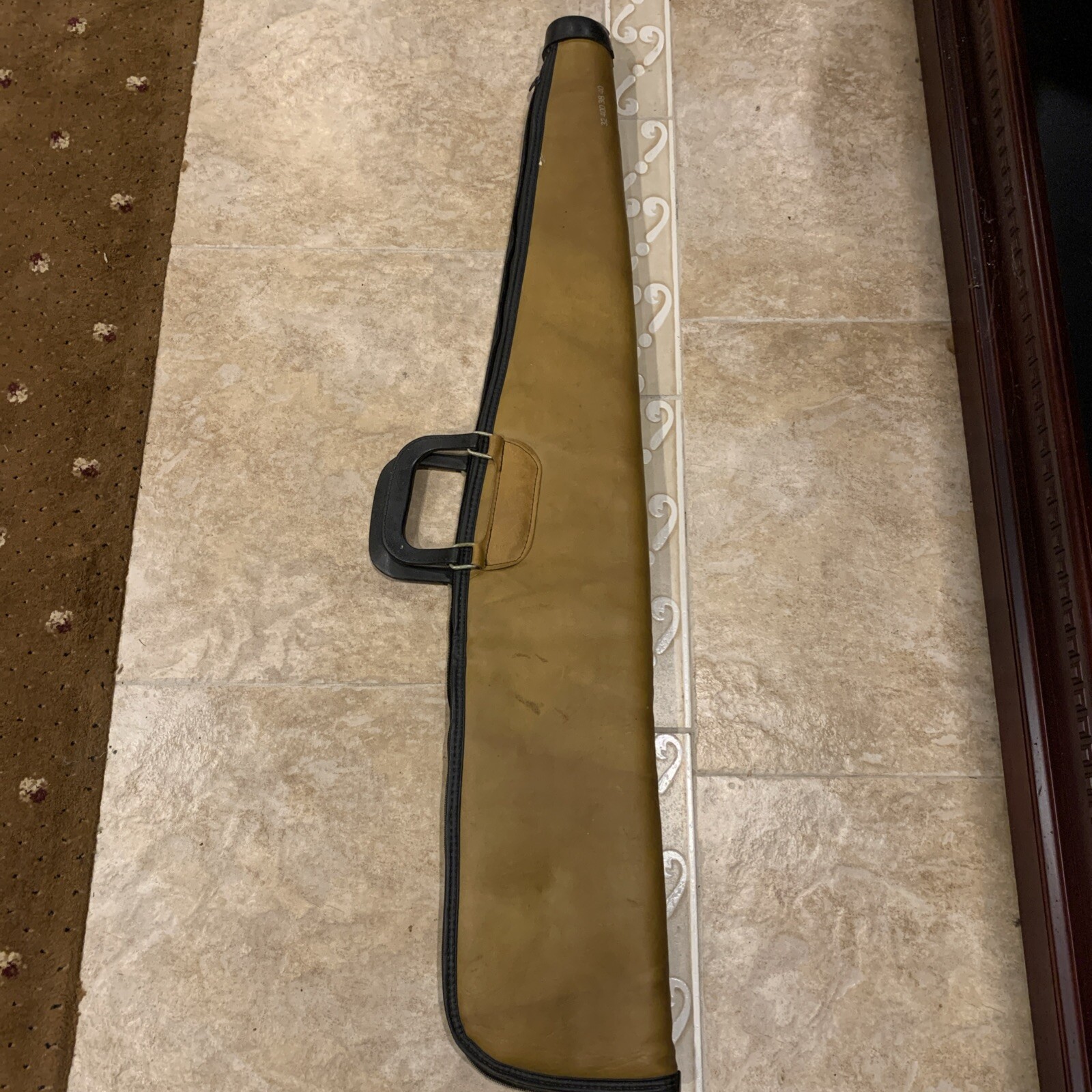 Bucheimer 40” Rifle Shotgun Case, Brown Vinyl ￼Heavy Duty, Soft Sided USA