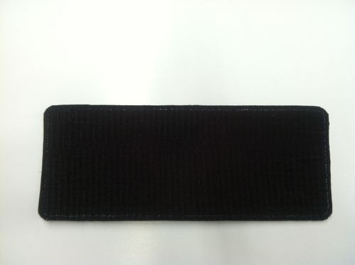 SHERIFF Embroidery patch 2x5 hook on back black/pink