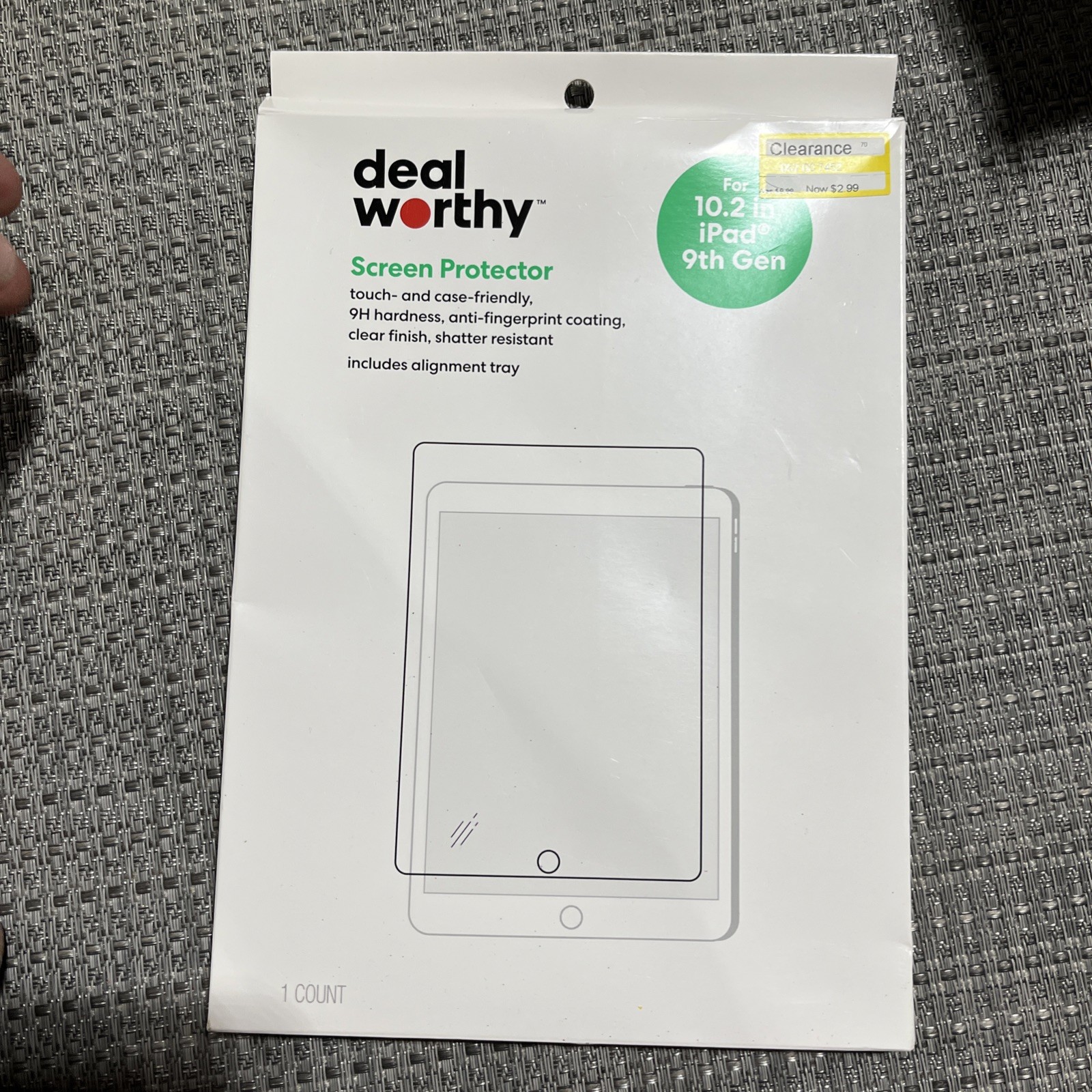 Screen Protector for iPad (7th/8th/9th Gen) - Deal worthy