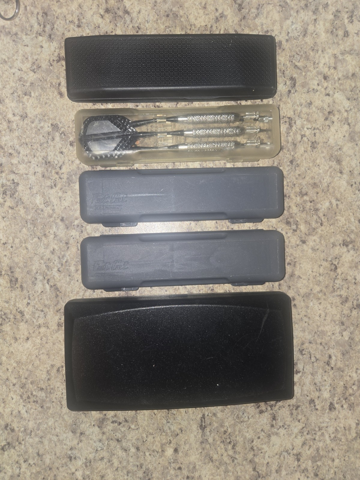 4 Sets - "SOFT TIP DARTS" - PLUS Many Accessories / Case, Shafts, Tips & Flights