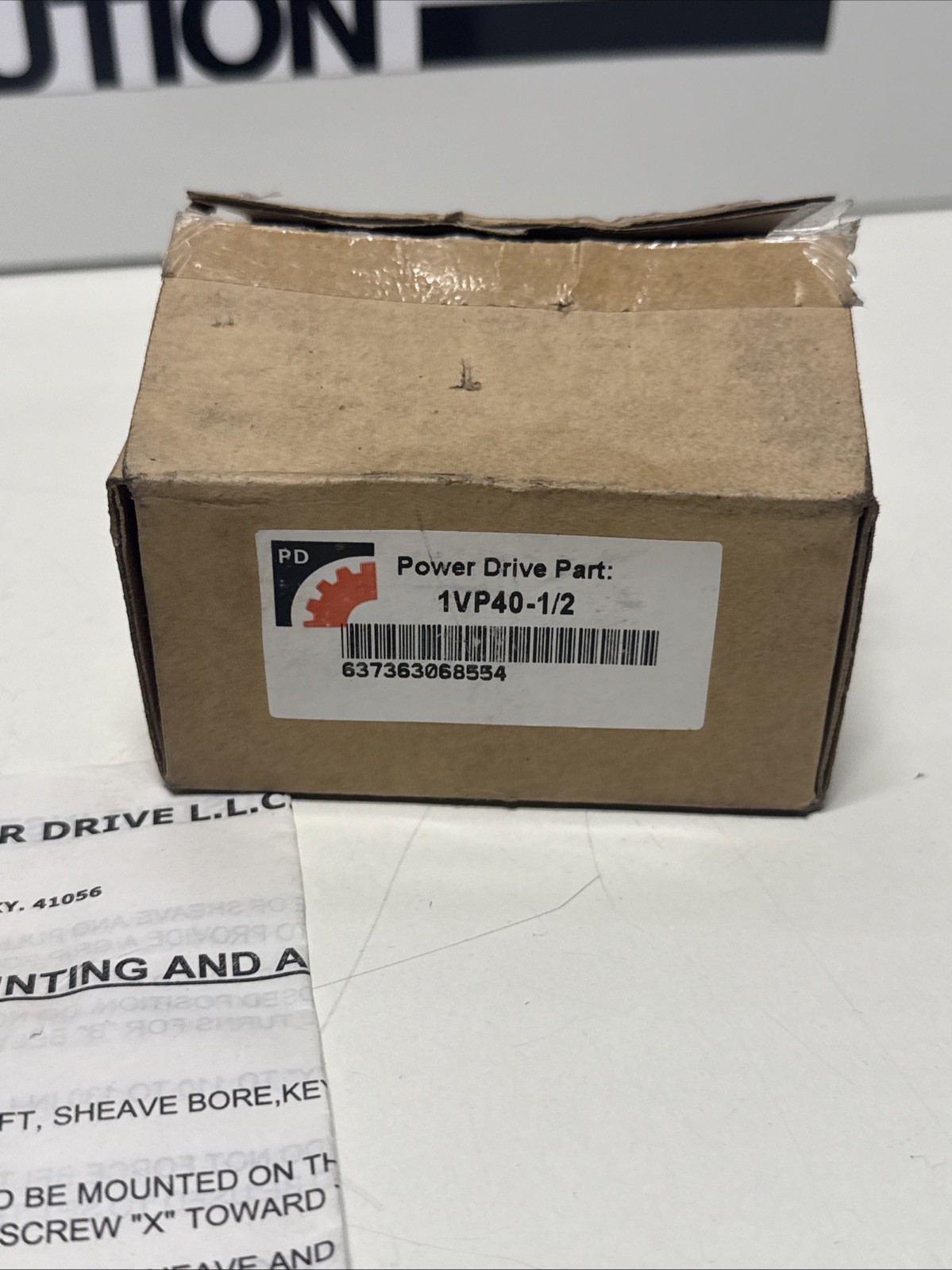 1VP40-1/2" Bore Variable Pitch Sheave Adjustable Pulley