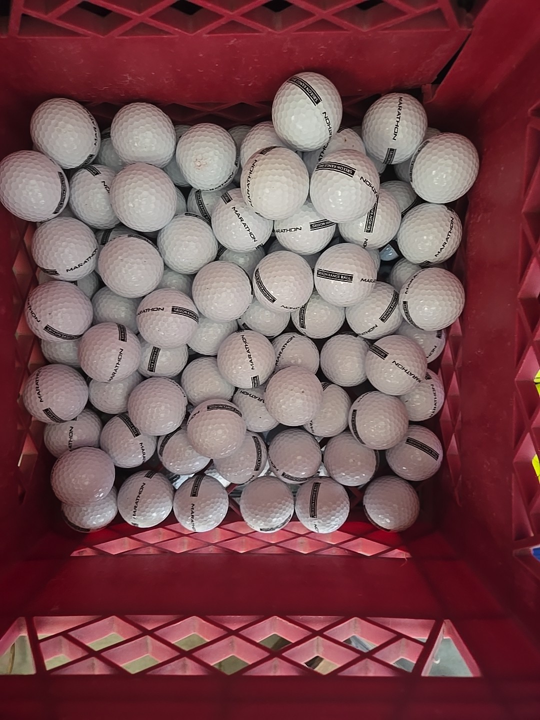 100 Srixon Marathon Used Floater Floating Golf Balls that Float - AAAA CONDITION