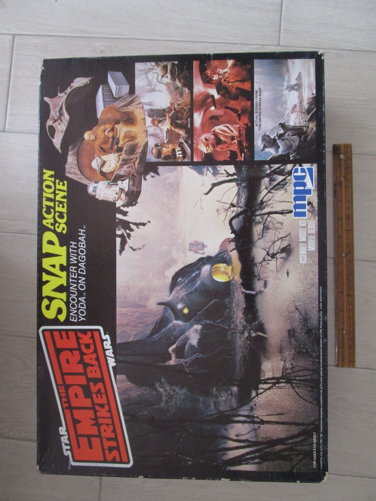 MPC 1-1923 Star Wars Encounter w/ Yoda on Dagobah Action Scene Snap Kit NIB
