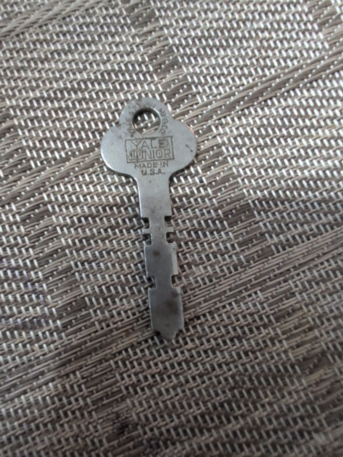 Yale Flat Steel Key.  Steamer