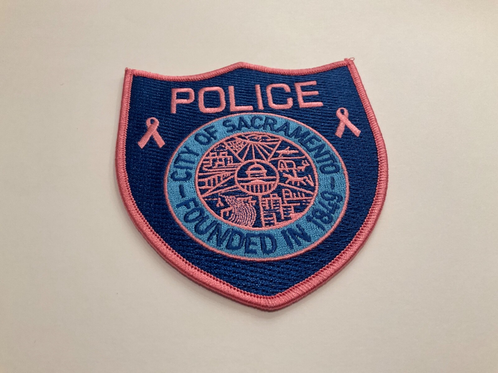 Breast Cancer Awareness Sacramento Police State CA California