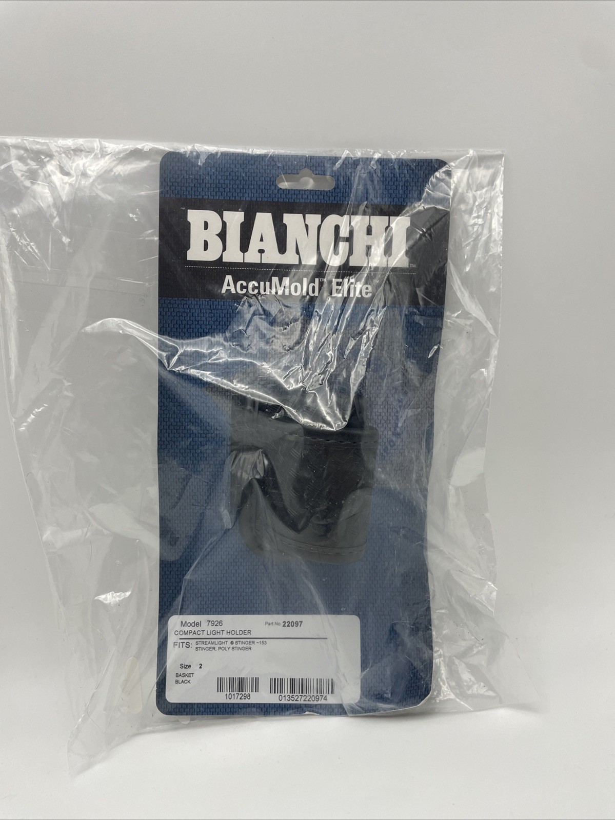 New Bianchi Accumold Compact Light Holder, Size 2 Style# 7926 Basket Weave