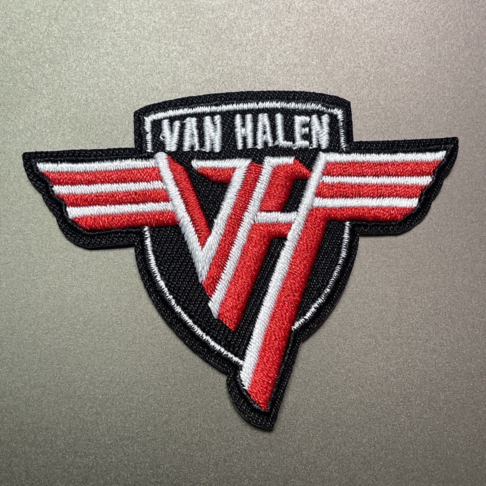 Van Halen Rock Band Embroidered Iron On Patch 2.5x3 Inch