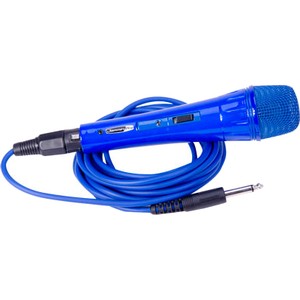 Jammin Pro COLOR Mic 017 Wired Dynamic Microphone - Blue (mic017)