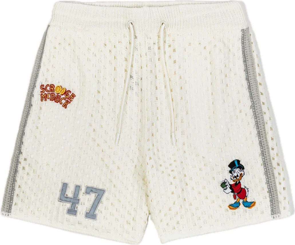 Disney Ducktales Crochet Shorts Beige Mens Large New Shoe Palace Scrooge Mcduck