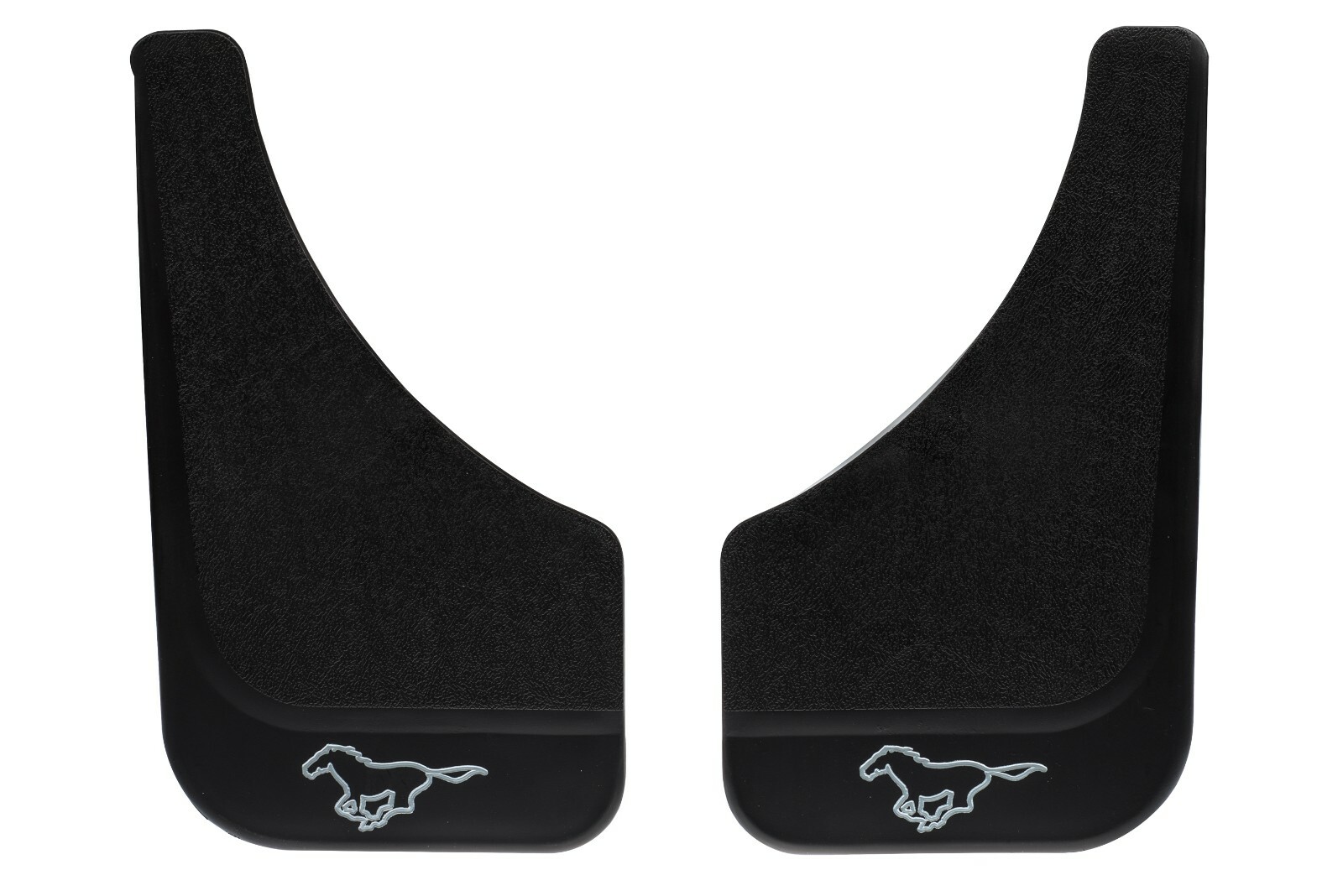 NEW 1996-2014 Ford Mustang Mud Flaps Splash Guards Front Or Rear Pony Black OEM