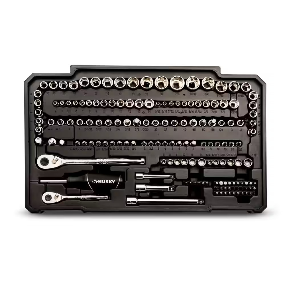 300-Piece Sae/Metric Mechanics Tool Set with Tool Box