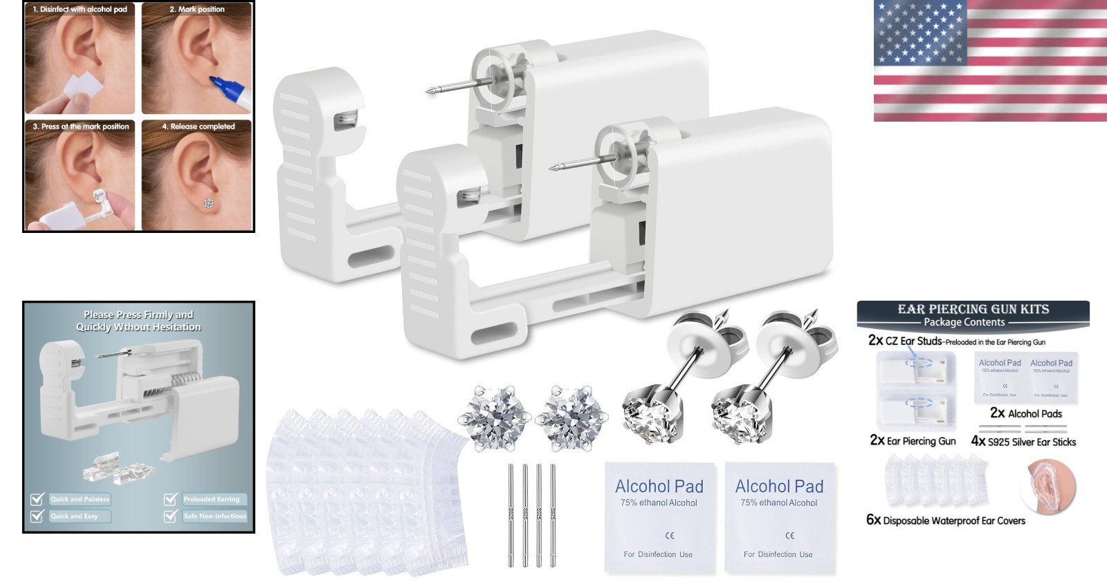 Disposable Ear Piercing Kit 5MM