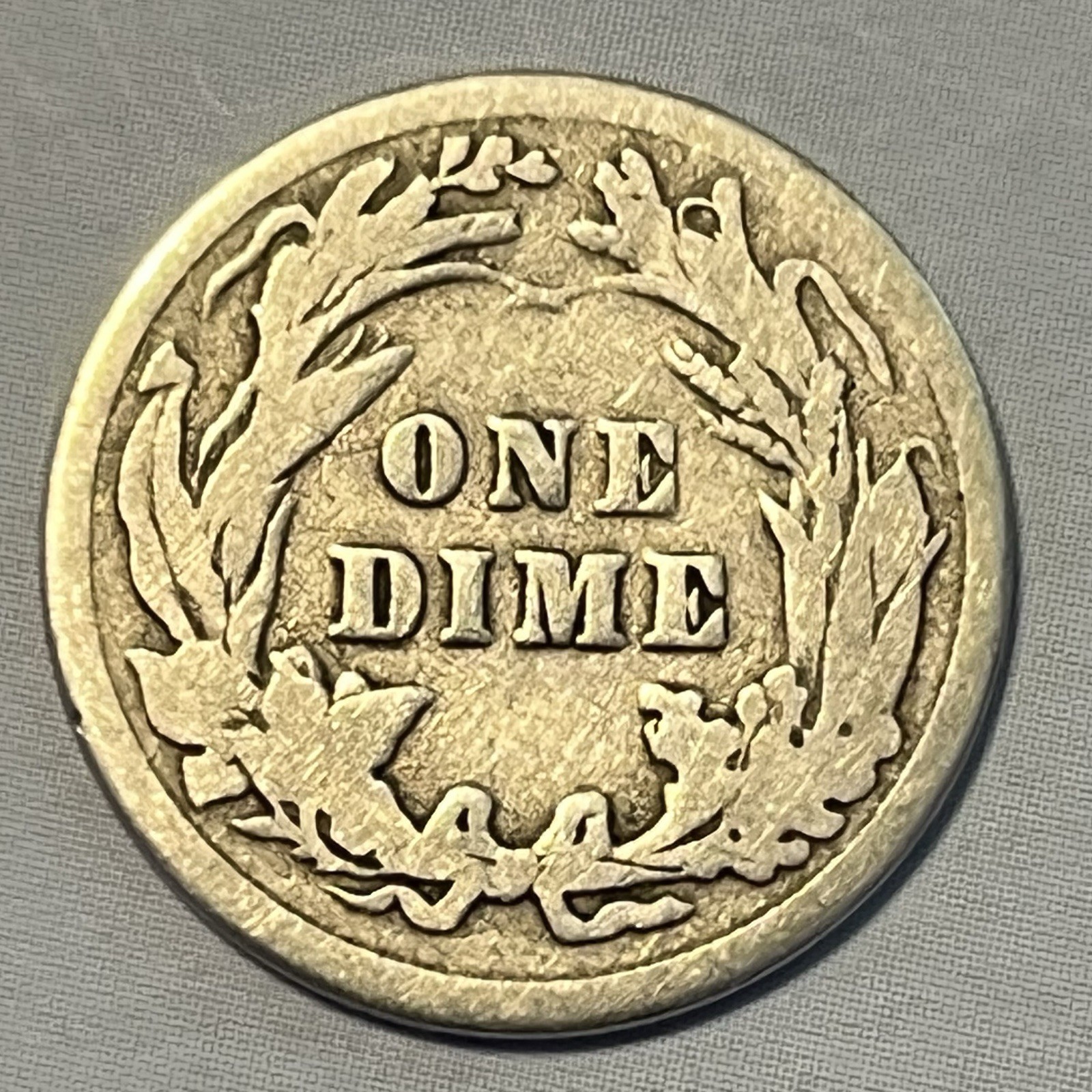 1914 Dime Barber Dime Coin