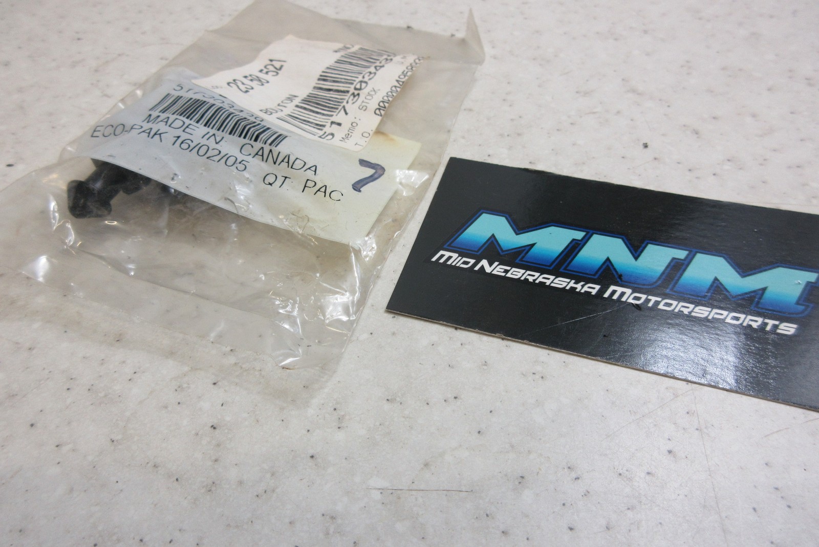 (7 pk) Can-am Commander ski-doo WINDSHIELD WIND SHIELD Button Set OEM #517303439