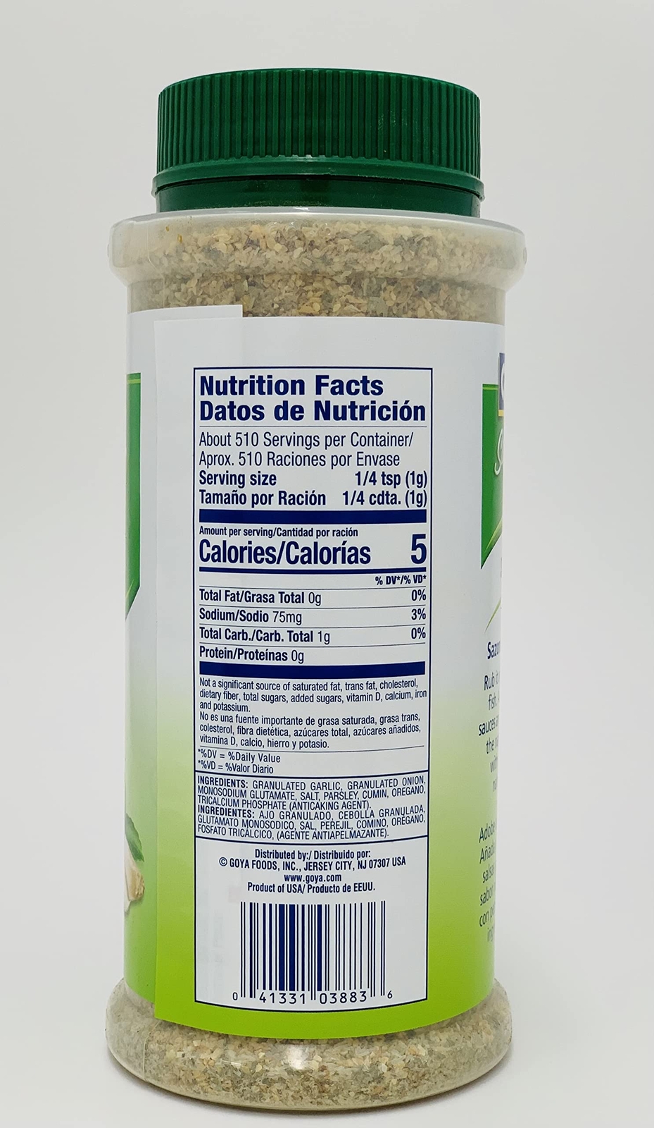 Goya Sazonador Total 18 oz, 2 pack