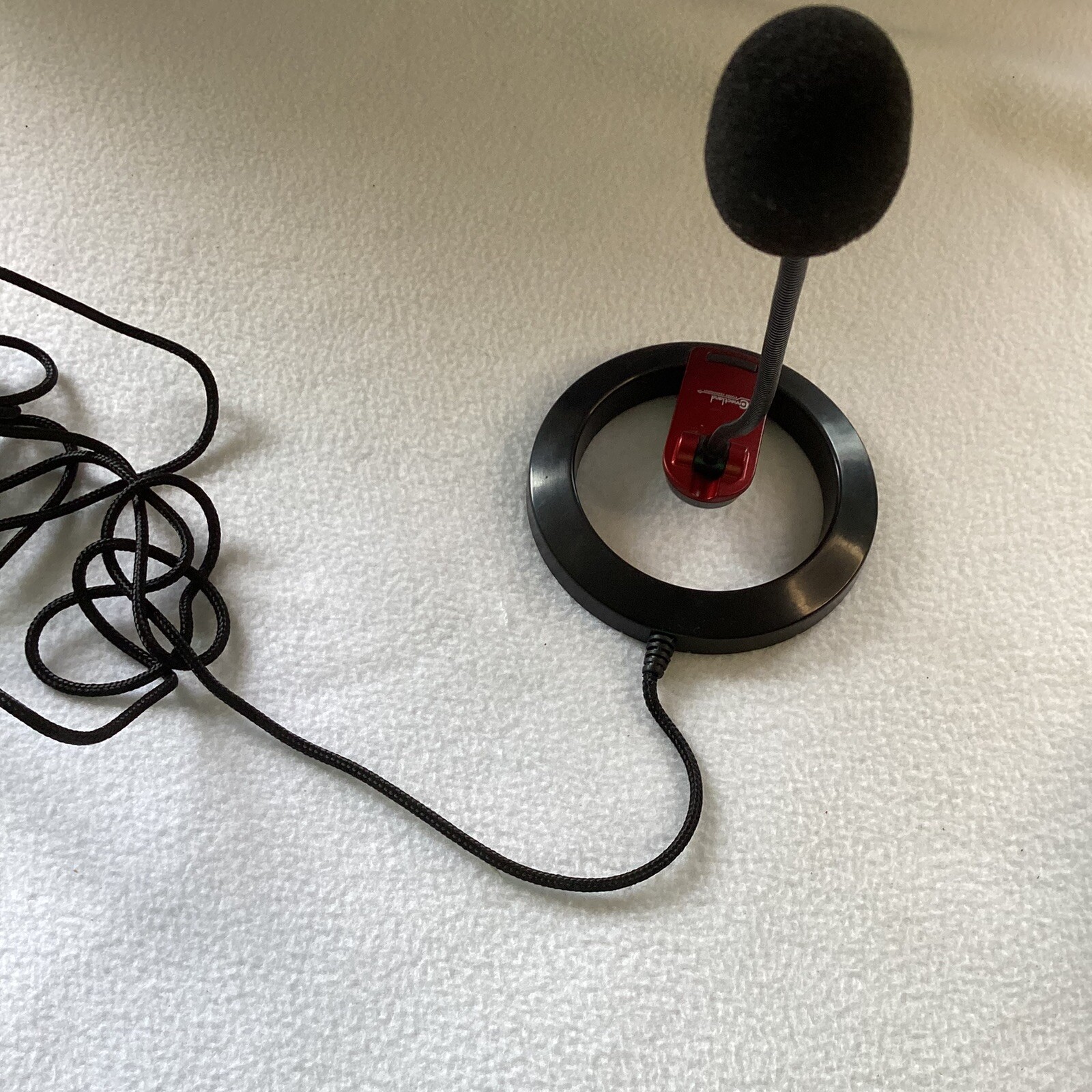 Connectland desktop boom computer microphone used/good