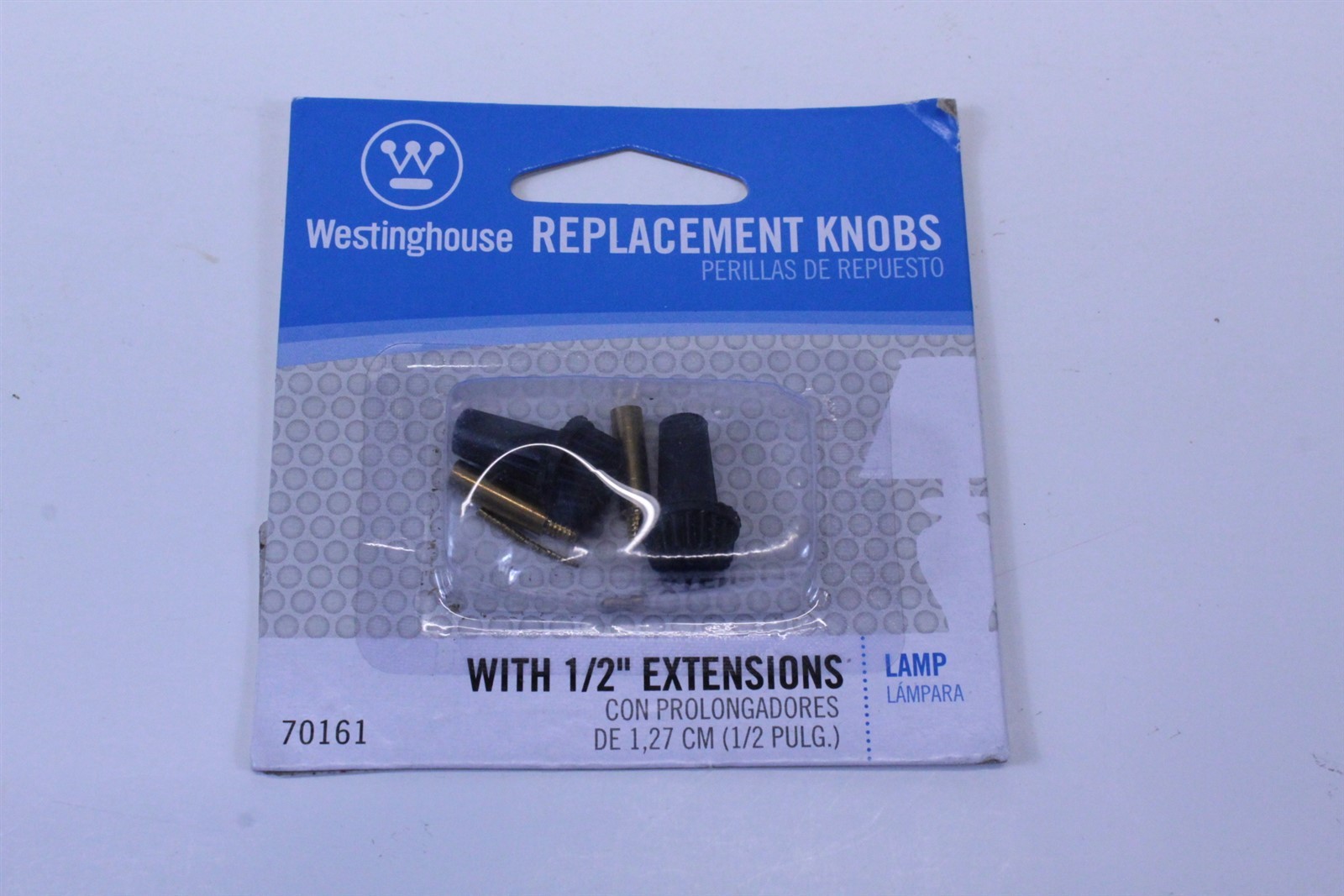 Westinghouse 70161 Black Replacement Light Switch Knob 2 in Pack