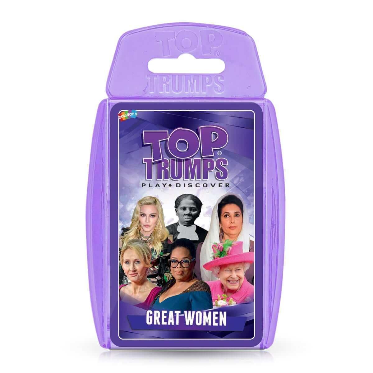 Great Women Top Trumps Card Game - New & Sealed