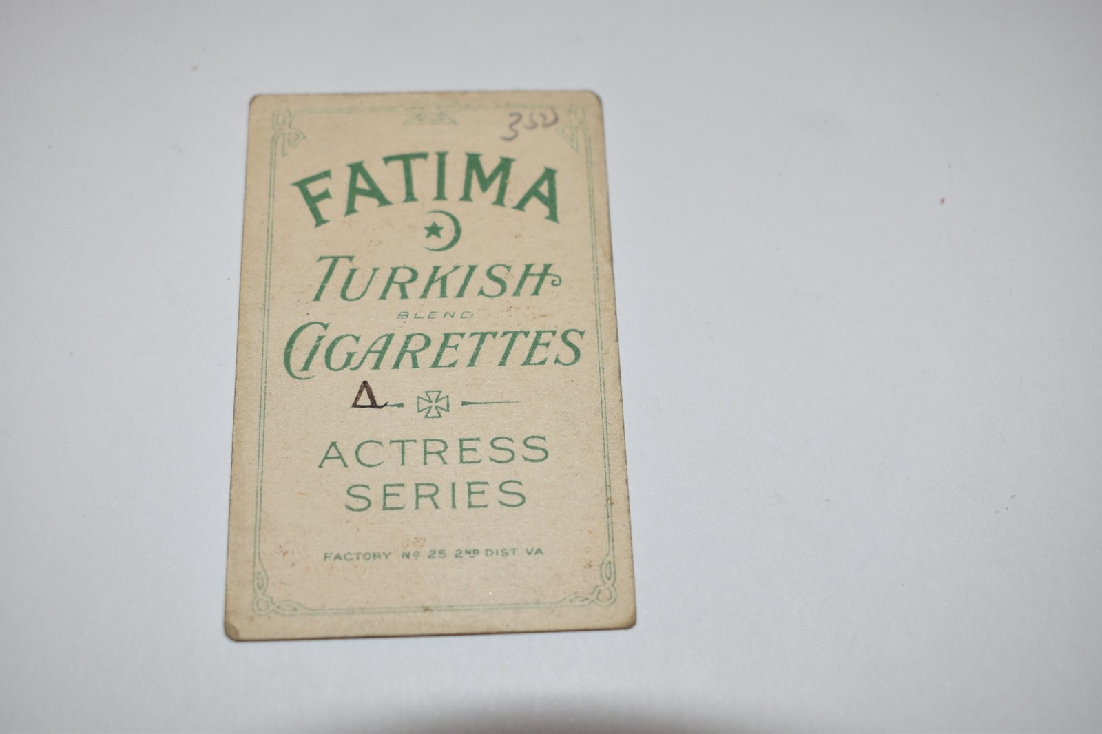 FATIMA TURKISH BLEND CIGARETTES ACTRESS SERIES IDA BROOKS HUNT (MCE51)