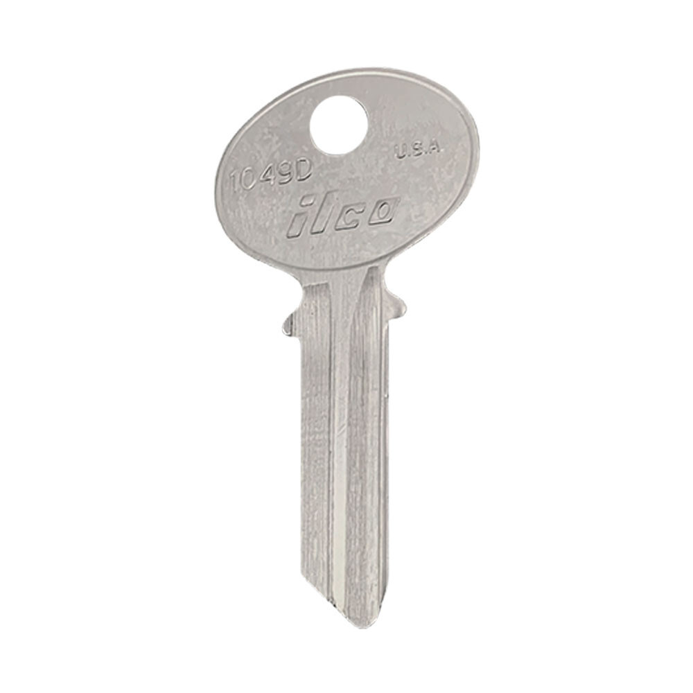 1049D Key Blank – Nickel