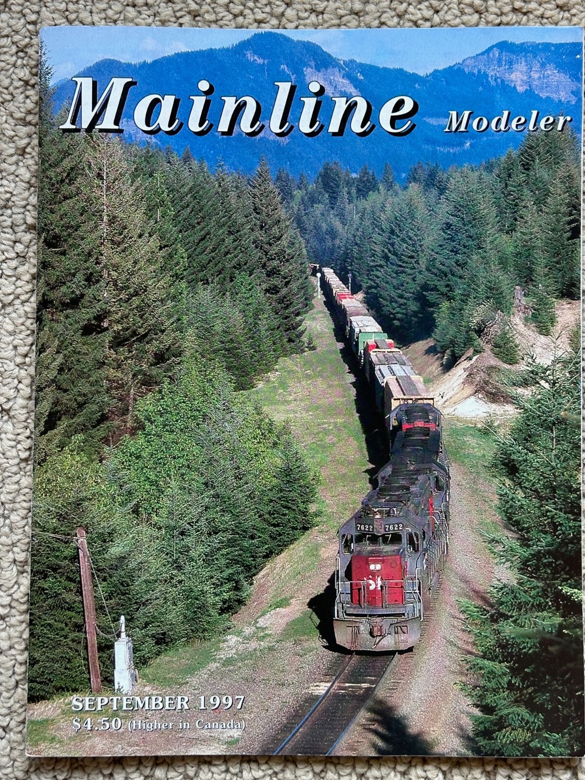 1997 Mainline Modeler Magazines