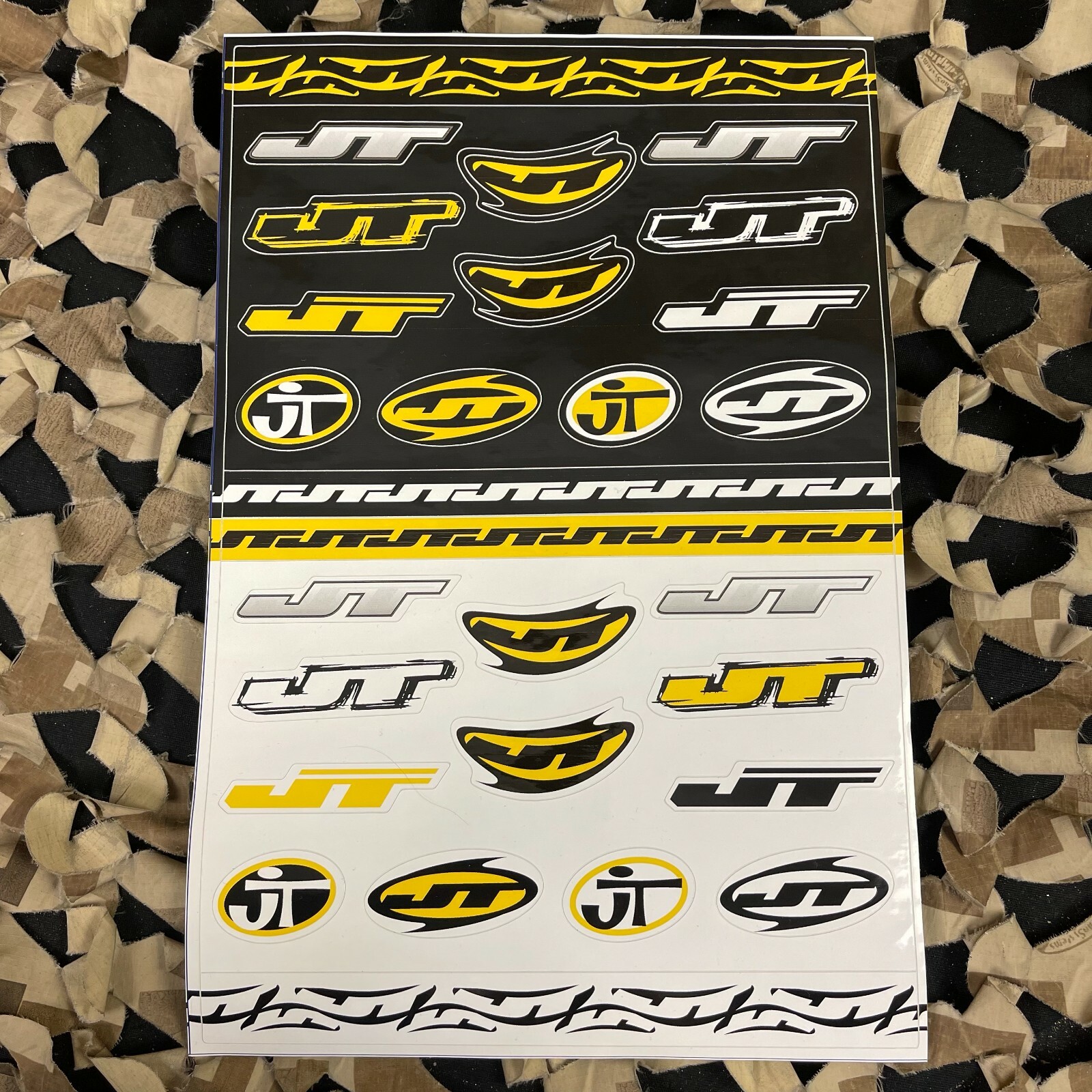NEW JT Retro Sticker Sheet