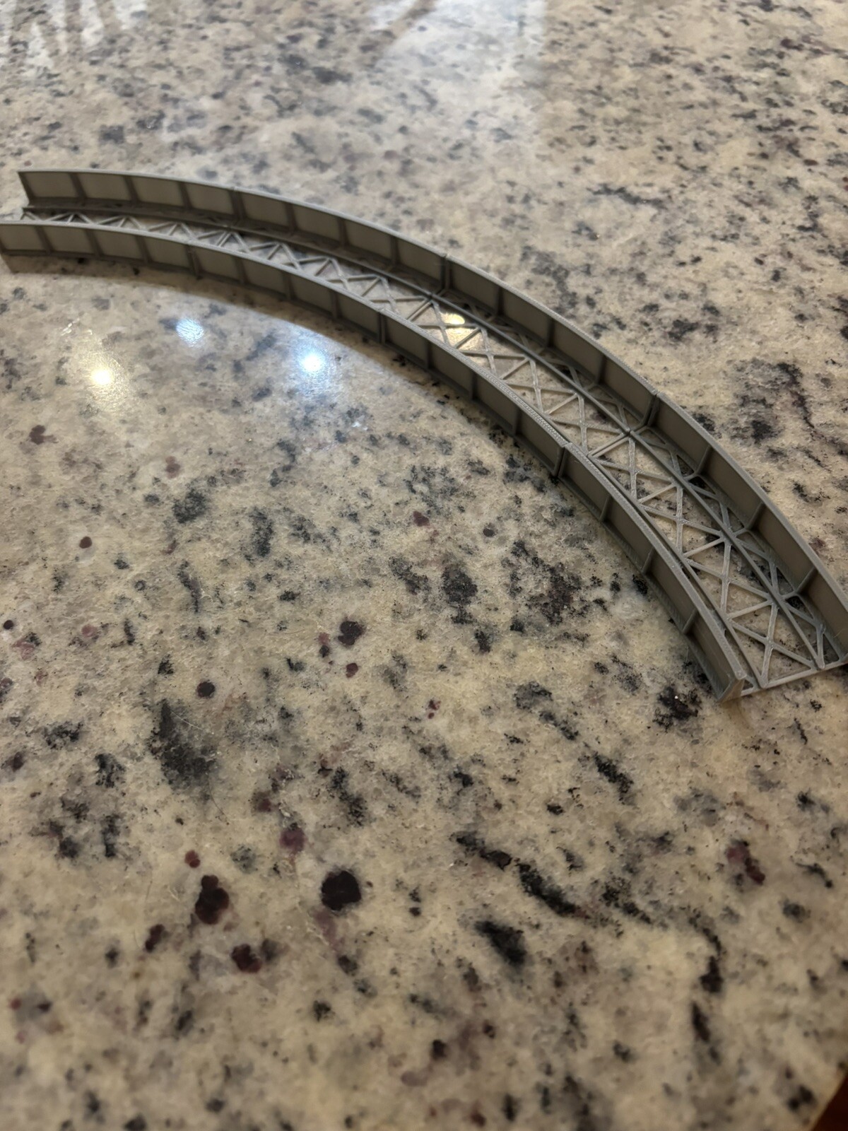 N Scale Girder Bridge 12” On Inside 15 Inch Radius