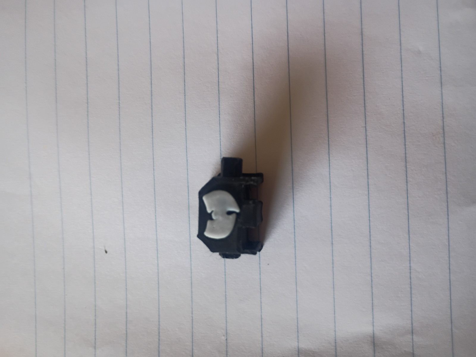 black And White Wu Tang Airsoft Backplate Switches