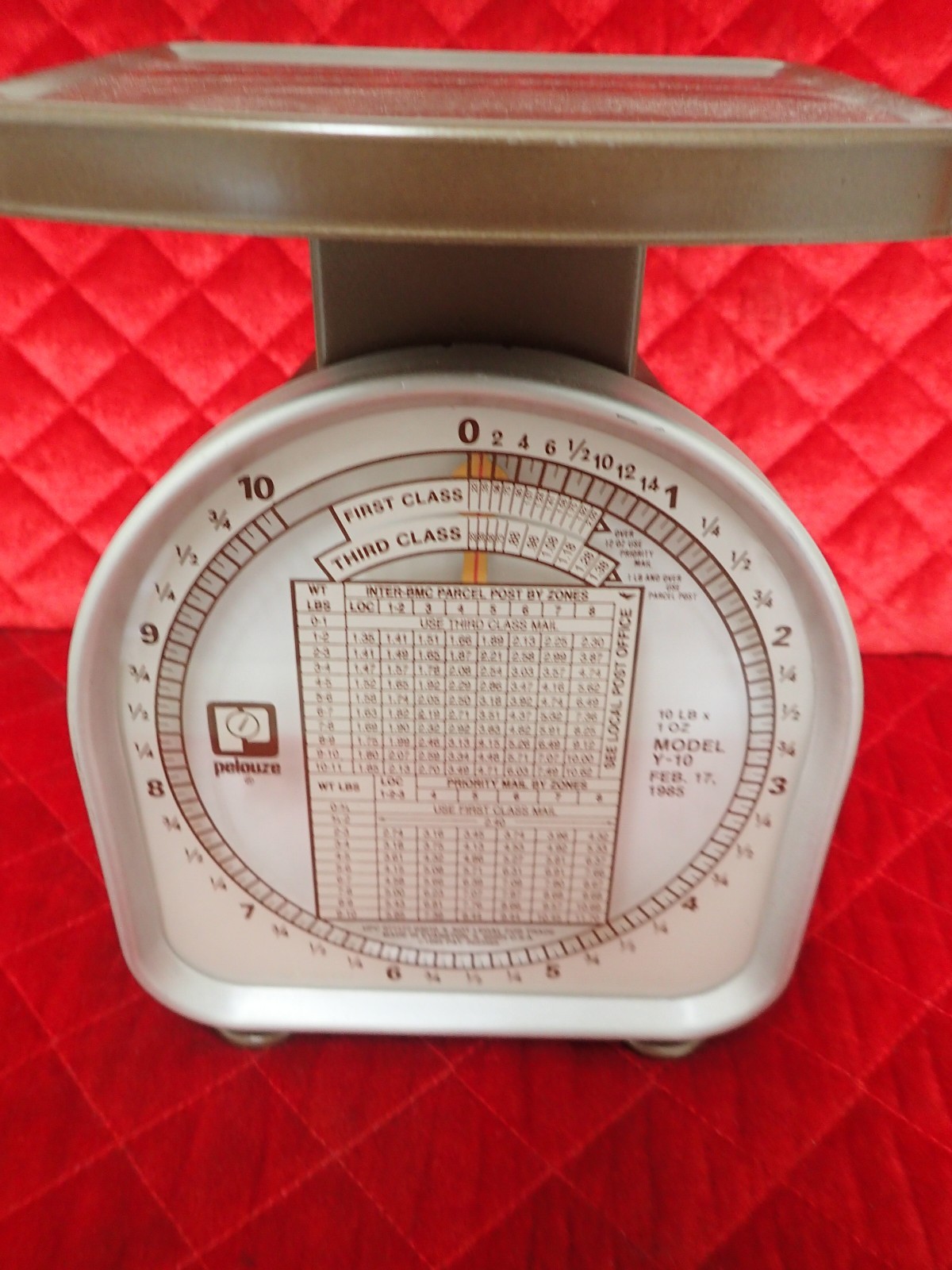 Vintage Pelouze - Y-Line - Model Y-50 - 50 LBS x 2 OZ. - Pelouze Scale Co.