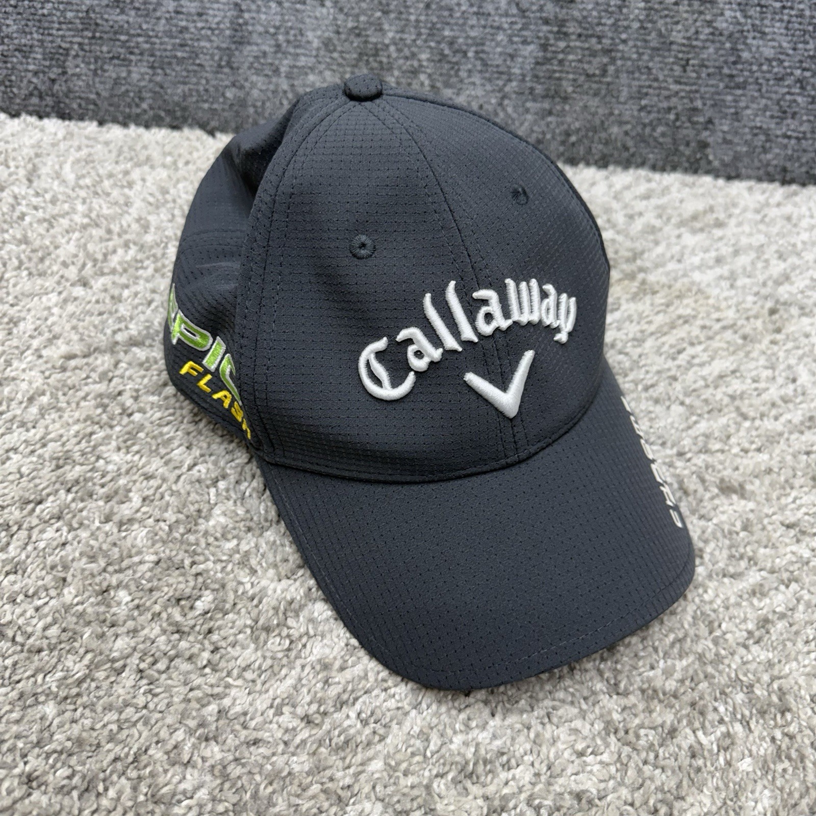 Callaway Epic Flash Golf hat cap Apex Chrome Odyssey Soft gray strapback