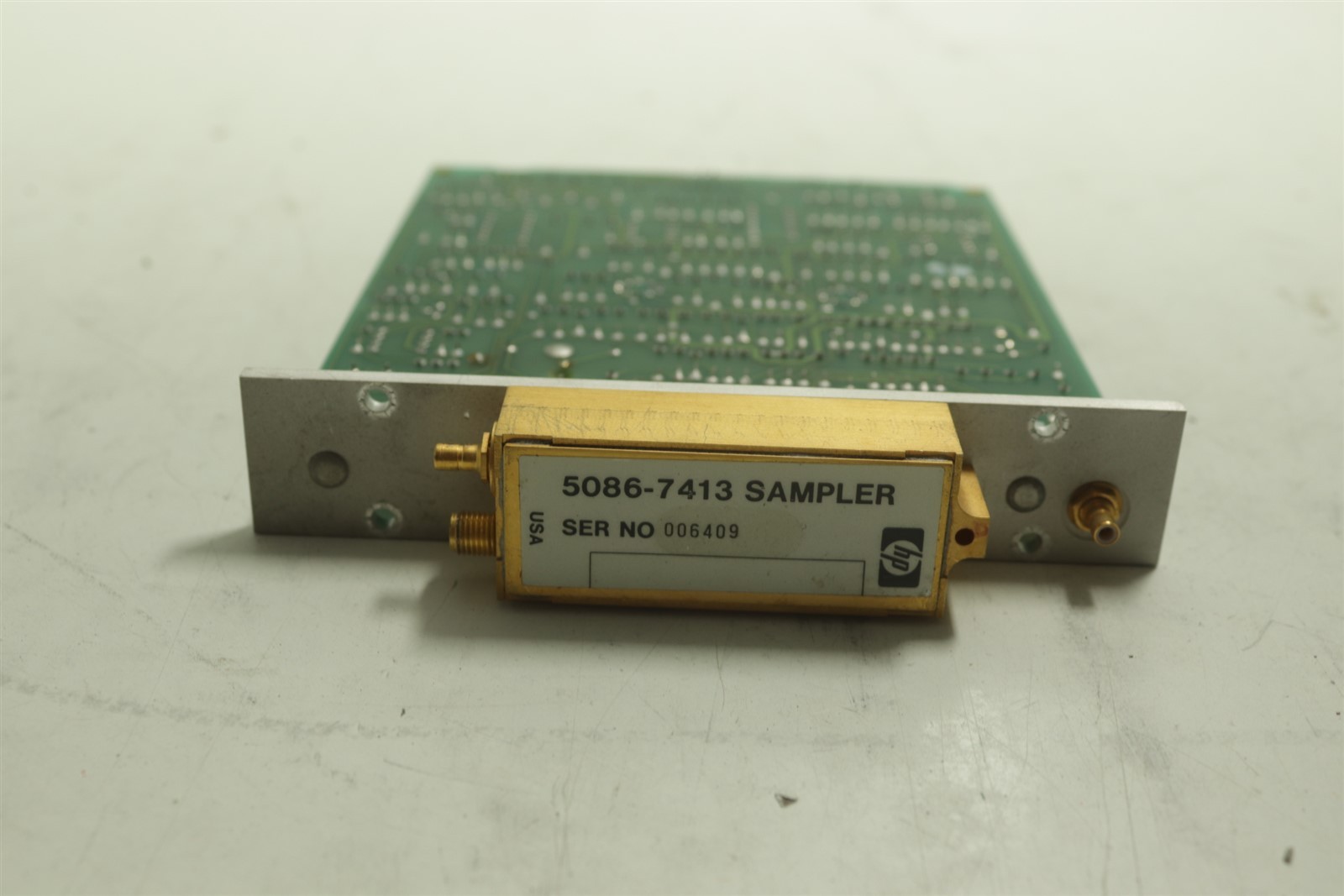 HP 8753B Network Analyzer 5086-7413 Sampler +PCB 08753-60059 A-2613-45 712746