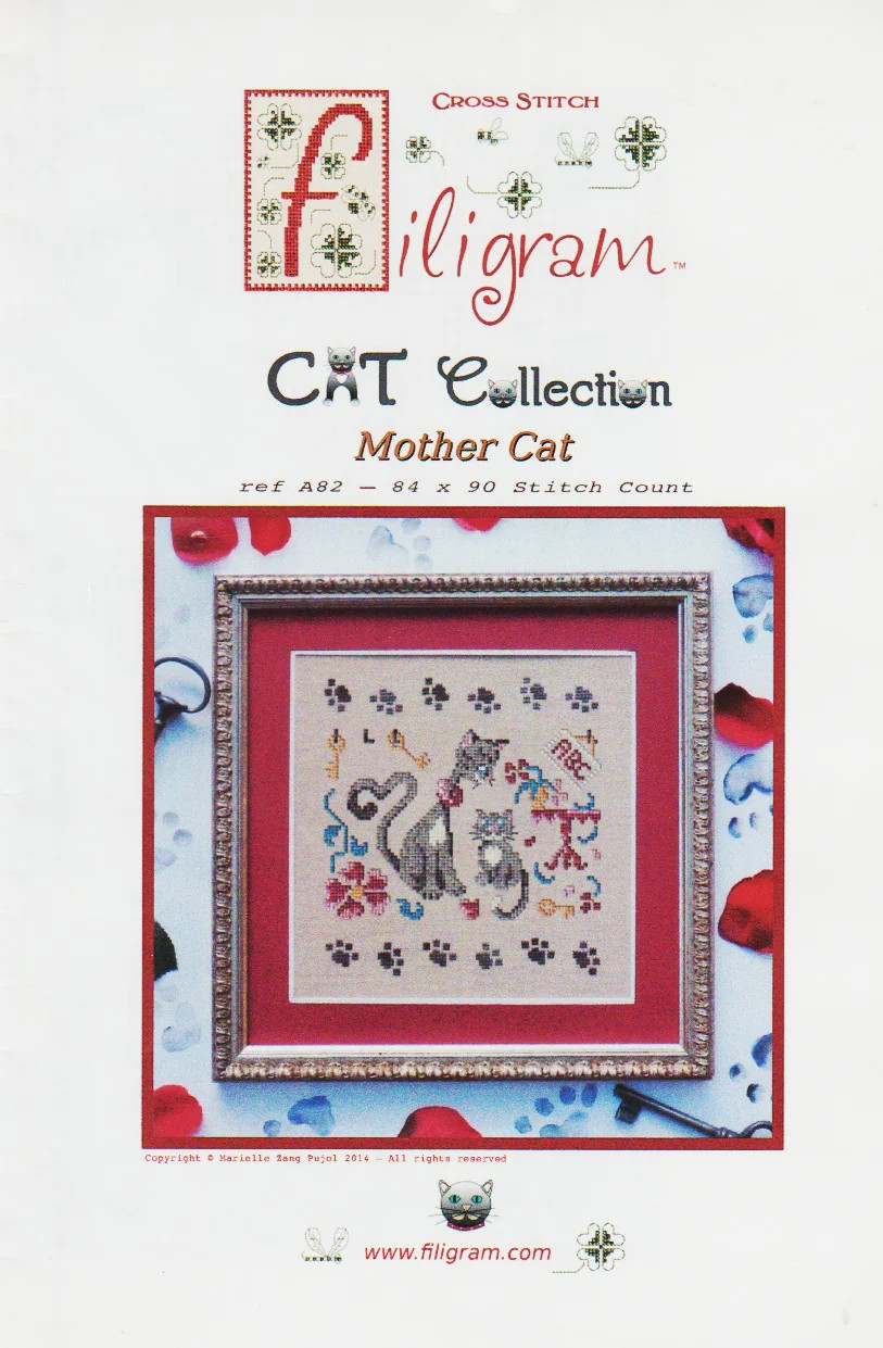 Mother Cat by Filigram cross stitch pattern