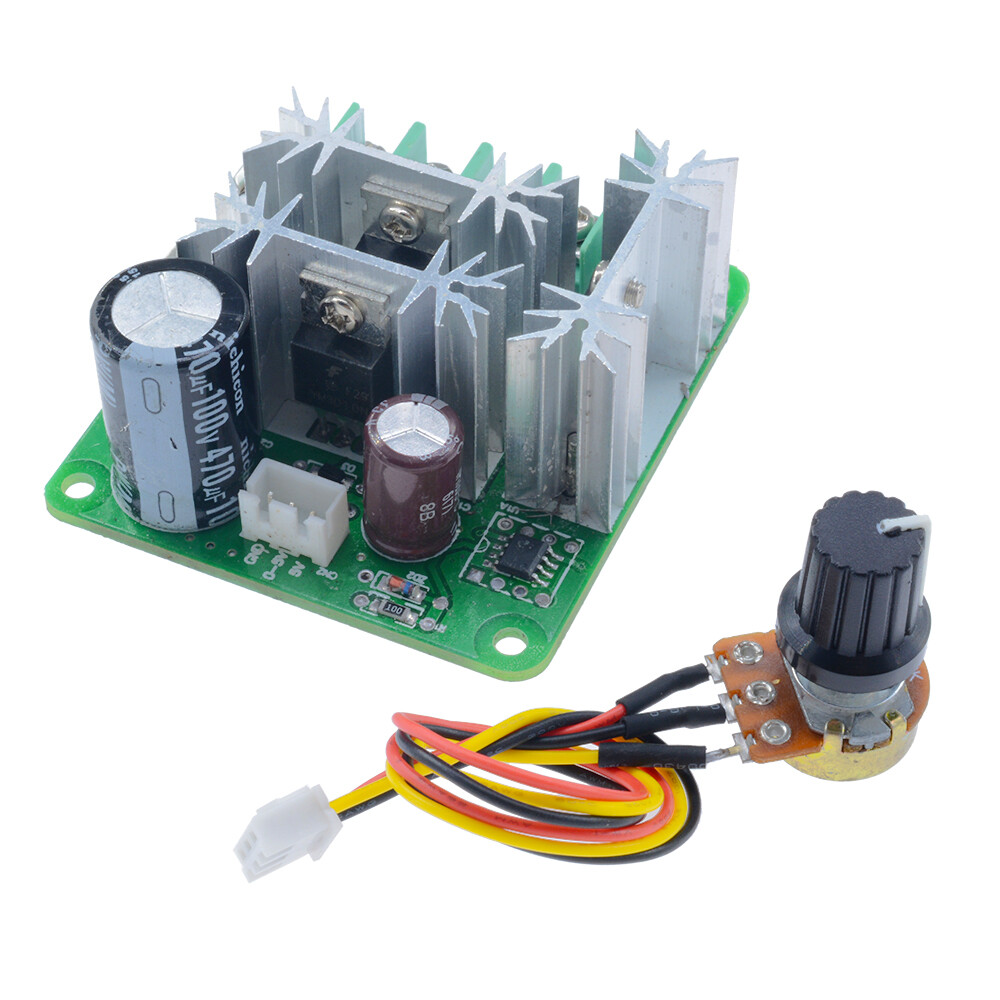 DC 6-90V 15A Motor Speed Controller Pulse Width PWM Speed Regulator Switch