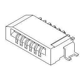 10Pcs 52852-0570  FFC & FPC Connectors 1.0MM NON-ZIF SMT