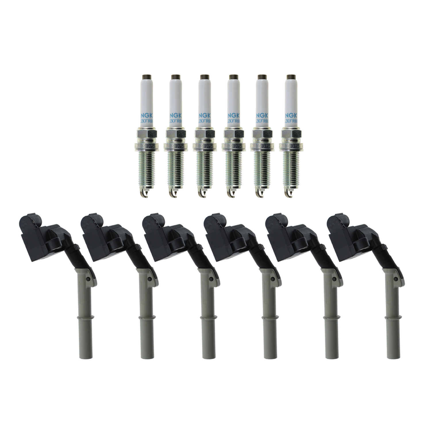 OEM Ignition Coils and Spark Plugs Kit For C207 W212 W166 E350 GLE350 3.5 V6