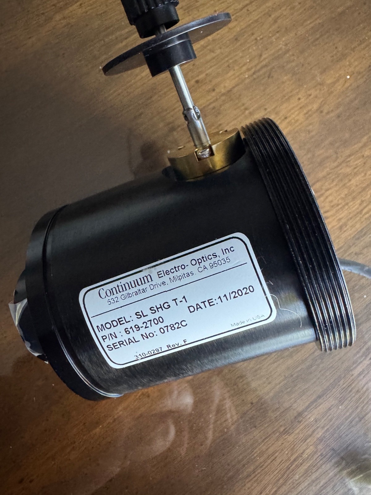 Continuum Surelite Laser Type I Second Harmonic Generator