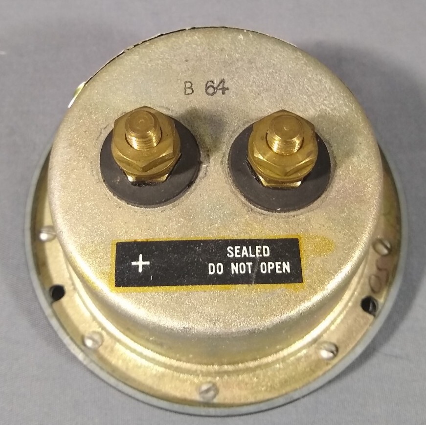 Vintage Phaostron 300-10683 / 0-12.5 Microamperes Panel Meter Gauge